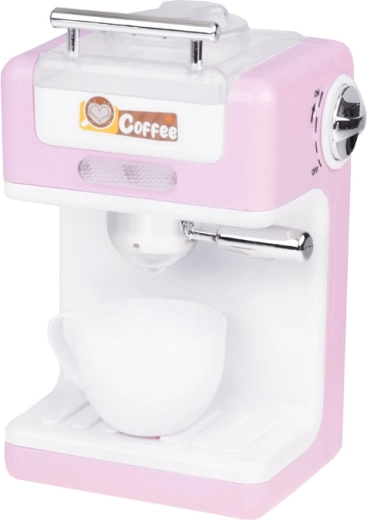 Κομψή ροζ καφετιέρα