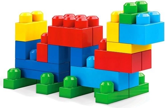 60 μεγάλα τουβλάκια για μικρούς οικοδόμους