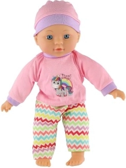 Πολύχρωμη στολή με μονόκερο