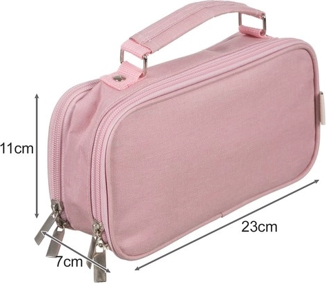 Δύο ανεξάρτητες θήκες με διπλά φερμουάρ