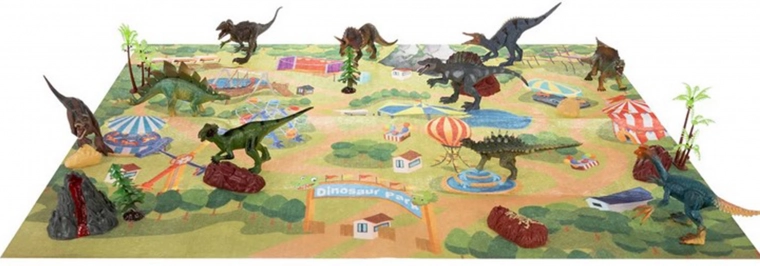 Μεγάλη επιφάνεια παιχνιδιού – πάρκο δεινοσαύρων