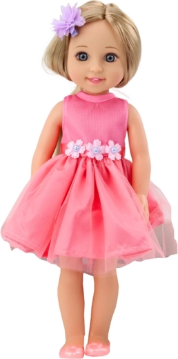 Κομψό ροζ φόρεμα