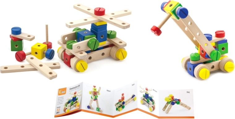 53 πολύχρωμα κομμάτια για ατελείωτους συνδυασμούς