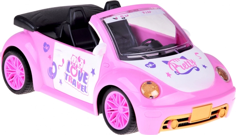 Στιλάτος ροζ σχεδιασμός για κούκλες