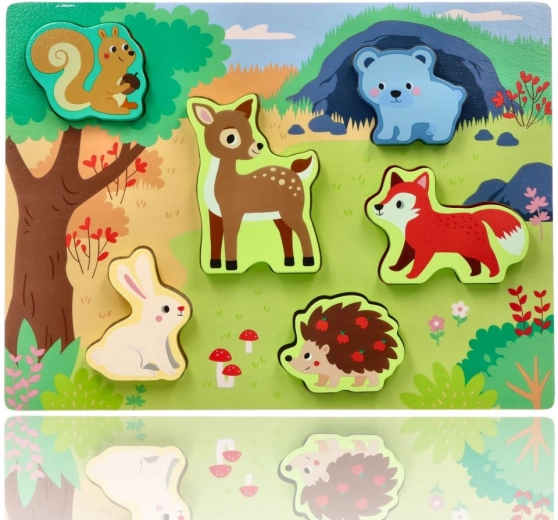 Πολύχρωμα ζώα του δάσους που συναρπάζουν τα παιδιά