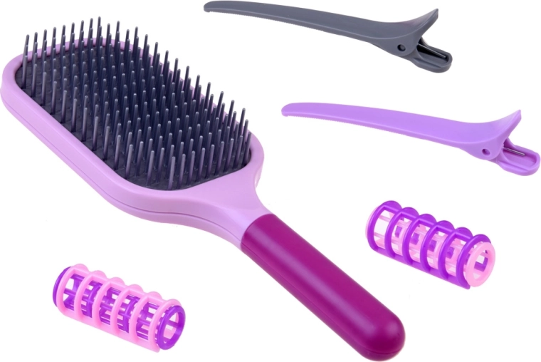 Βούρτσα, κλιπ και ρόλεϊ για τέλειο styling