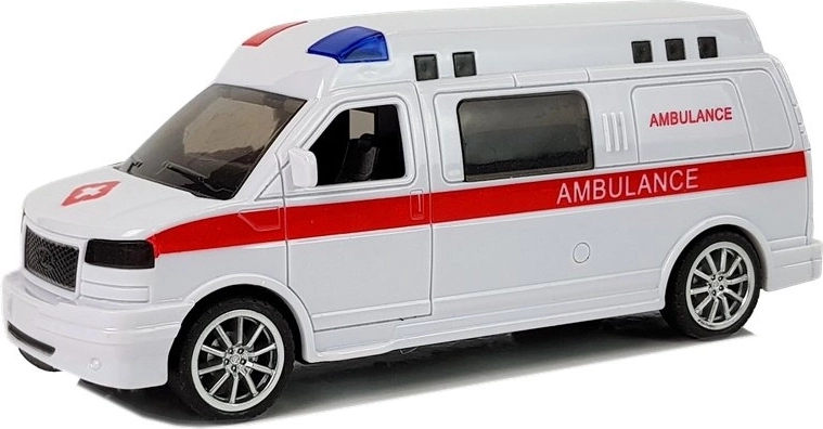 Ρεαλιστική εμφάνιση ασθενοφόρου οχήματος