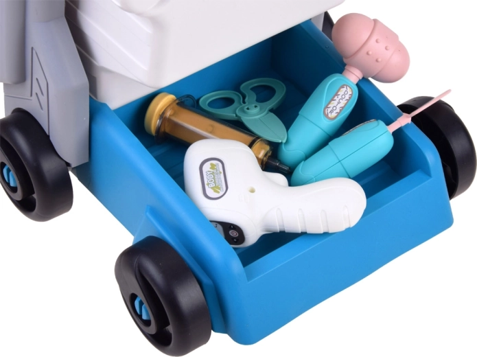 Κινητό καροτσάκι με ντουλάπι αποθήκευσης