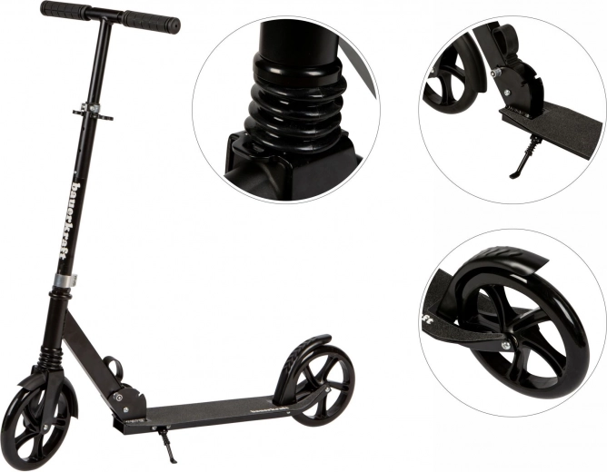 Ομαλή οδήγηση χάρη στις μεγάλες ρόδες 200 mm και την ανάρτηση