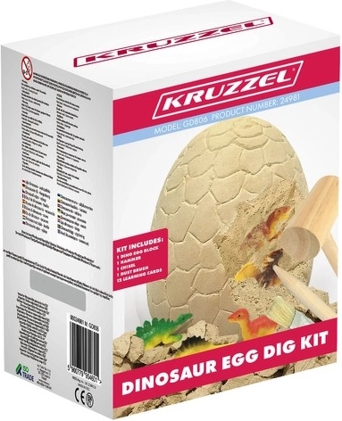 Δεινοσαυρικό αυγό και εργαλεία ανασκαφής