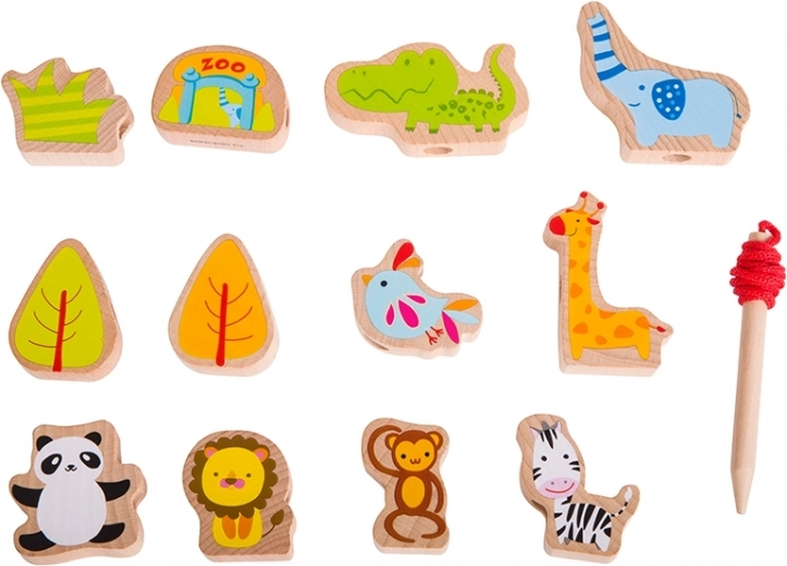 Ανθεκτικό ξύλο και σετ 13 τεμ. για μικρά χεράκια