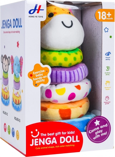 Διασκεδαστική σφυρίχτρα στο κεφαλάκι της καμηλοπάρδαλης