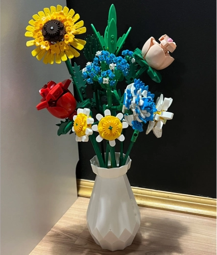 Κινούμενα πέταλα και φύλλα