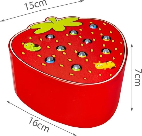 Ζωντανά χρώματα και ελκυστικός σχεδιασμός φράουλας