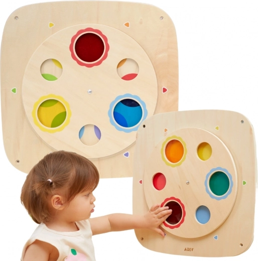 Περιστρεφόμενος δίσκος για ανάμειξη χρωμάτων