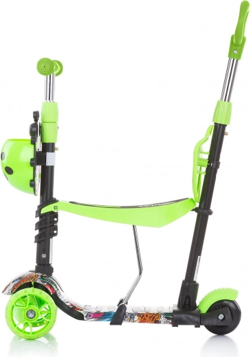 3 σε 1: οδήγηση από γονέα, ποδηλατάκι ισορροπίας και πατίνι