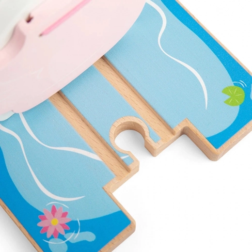 Παστέλ λιμνούλα και κομψές λεπτομέρειες