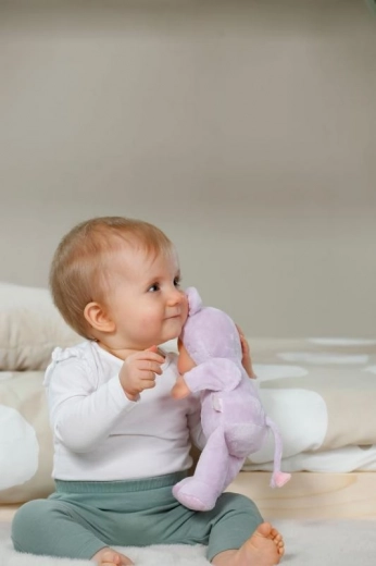 Χαρούμενη κουκλοθέατρο-μαριονέτα χεριού