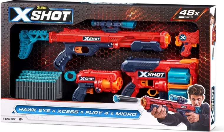 4 blaster σε μία συσκευασία