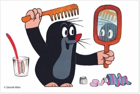 6 χαρούμενες εικονογραφήσεις του KRTEČEK