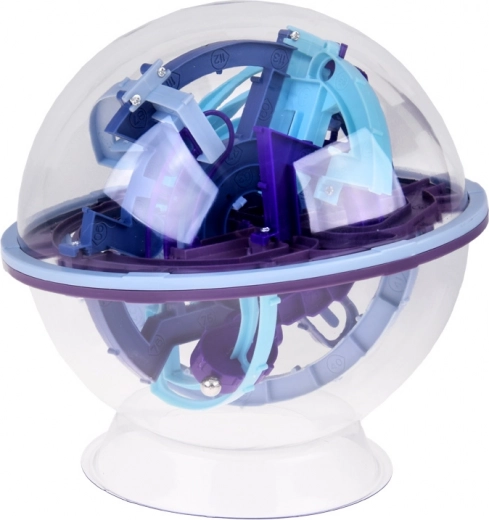 Διάφανη σφαίρα με πολυεπίπεδο 3D λαβύρινθο