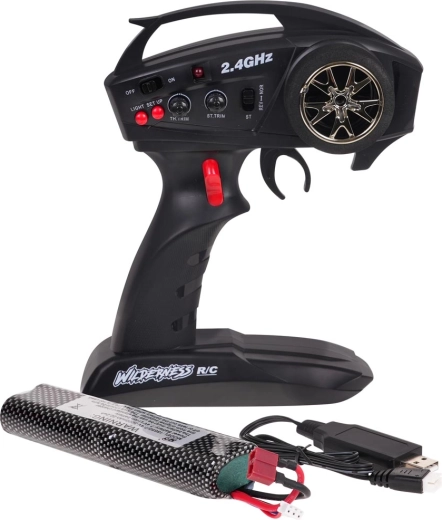 Χειρισμός 2,4 GHz, 2 ταχύτητες και cruise control