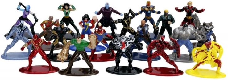 20 μοναδικές φιγούρες σε ένα σετ