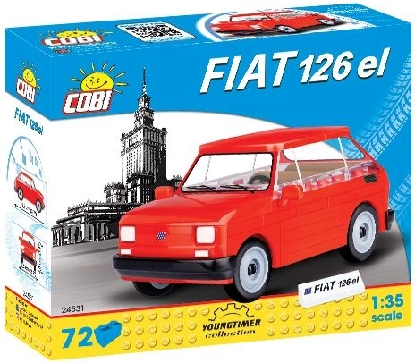 Εμβληματικό FIAT 126p σε κλίμακα 1:35