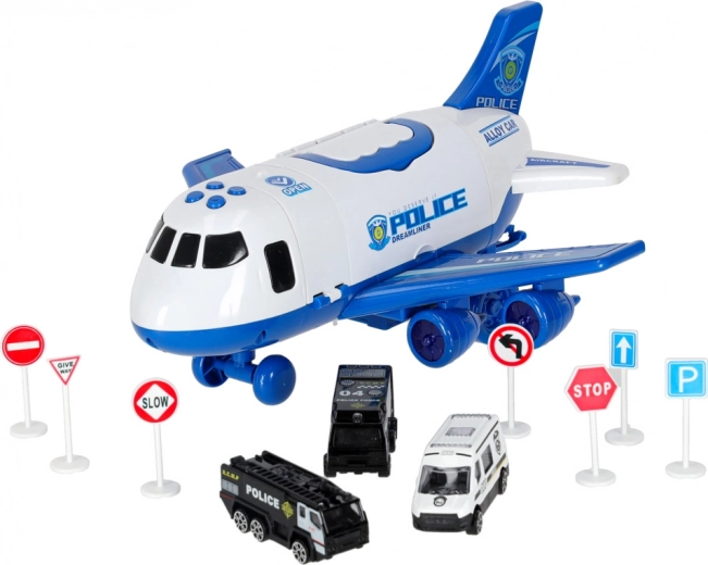 Πλήρης αστυνομικός εξοπλισμός μαζί με σήματα