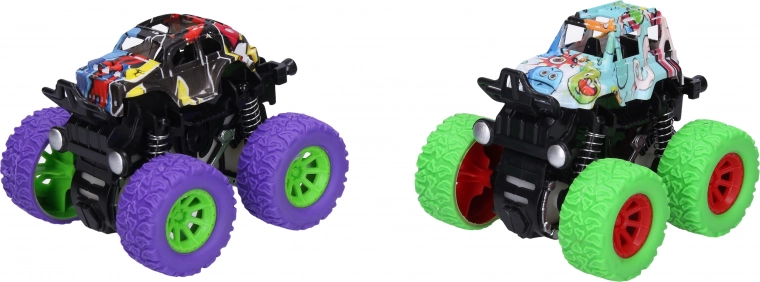 Μεγάλοι εκτός δρόμου τροχοί και ψηλή ανάρτηση