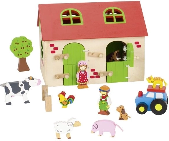 Διαδραστικός αχυρώνας με ανοιγόμενες πόρτες