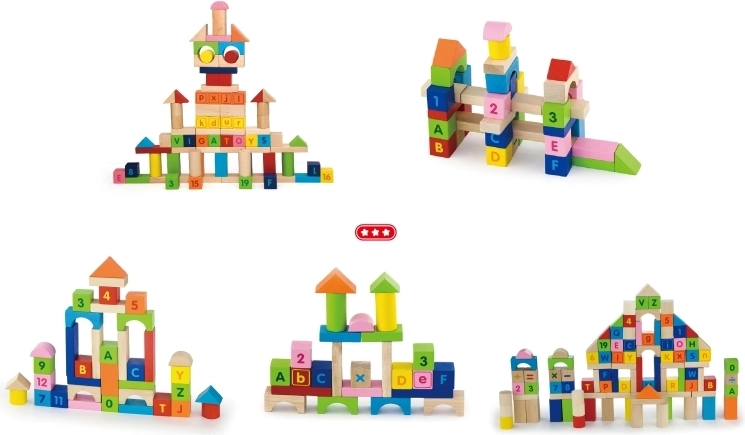 Ποικιλία σχημάτων για ατελείωτες κατασκευές