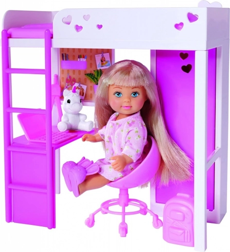 Χαριτωμένος σχεδιασμός σε λευκό‑ροζ