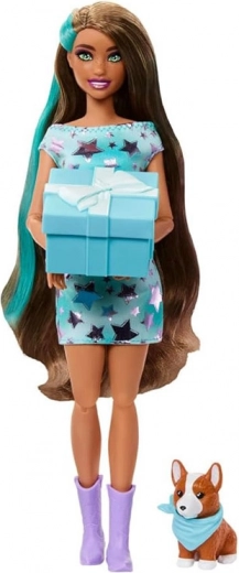 Κούκλα με αστέρια στο outfit και χαριτωμένο κόργκι