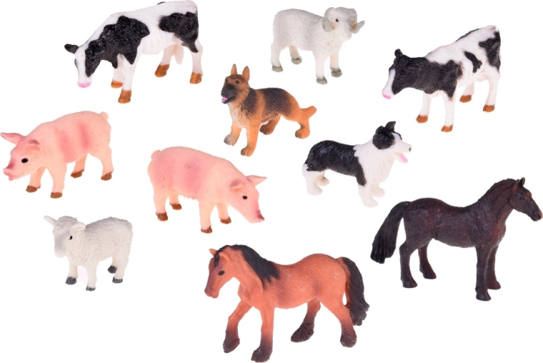 Ρεαλιστικές πλαστικές φιγούρες και αξεσουάρ