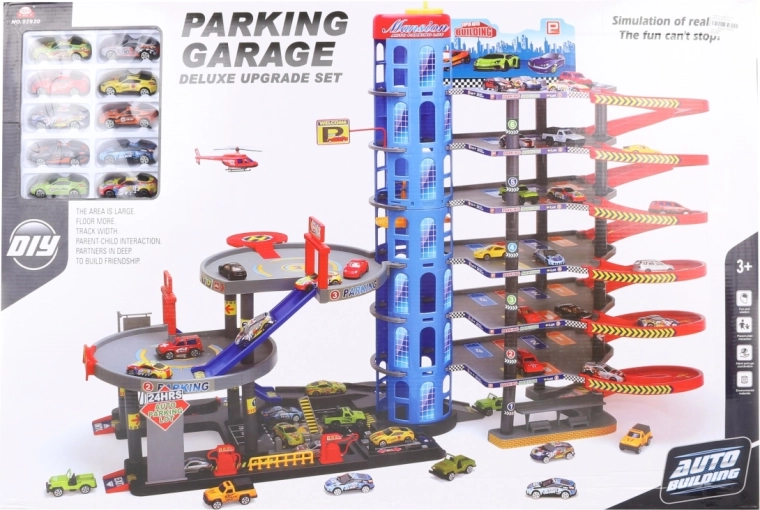 10 αυτοκινητάκια περιλαμβάνονται στη συσκευασία