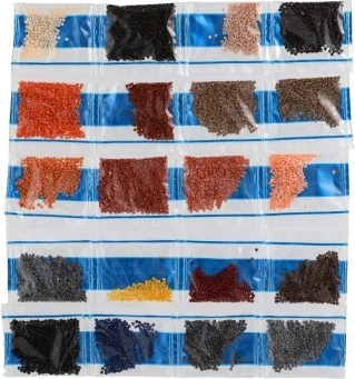 Πλούσια παλέτα λαμπερών πετραδιών