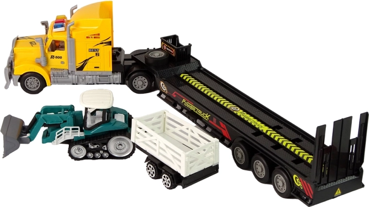 Μεταφορά μηχανημάτων στον επικαθήμενο