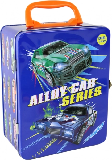 Ανθεκτικό μεταλλικό βαλιτσάκι για το ταξίδι