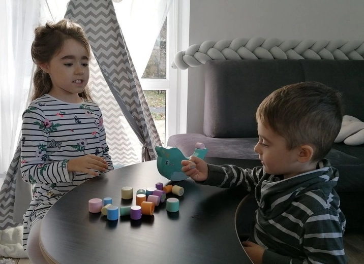 Ποιοτικό ξύλο, παστέλ χρώματα