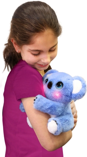 Κοάλα που αντιδρά στο άγγιγμα