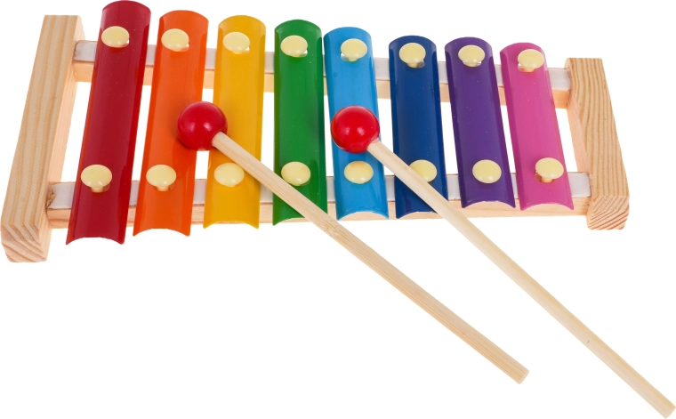 Πολύχρωμα όργανα για τα πρώτα παιξίματα