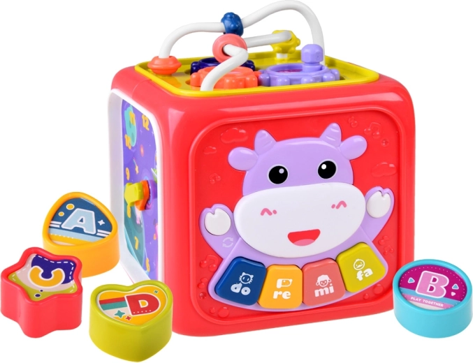 Φωτιζόμενο πιανάκι με ήχους ζώων και μελωδίες