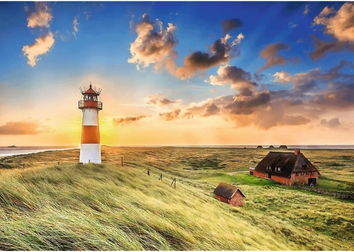 Μαγευτικό μοτίβο φάρου Sylt