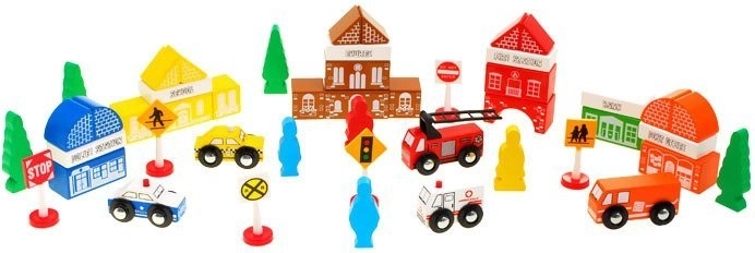 Διάφορα οχήματα και φιγούρες