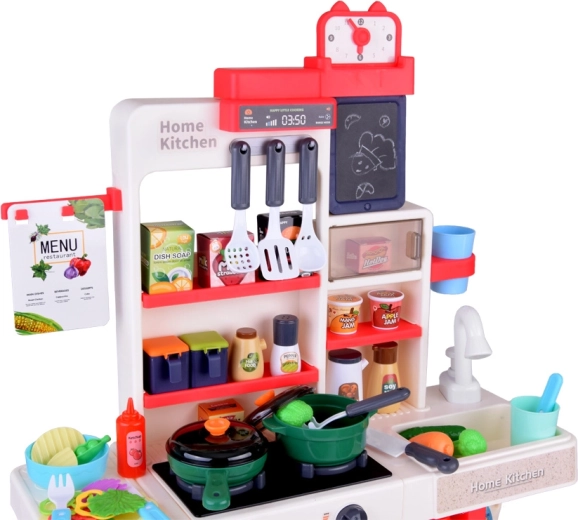 Πίνακας, ρολόι και πλούσια εξοπλισμός