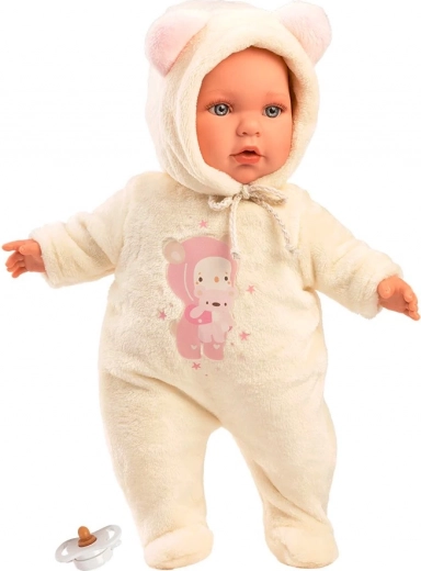 Χαριτωμένο σύνολο και πιπίλα στη συσκευασία