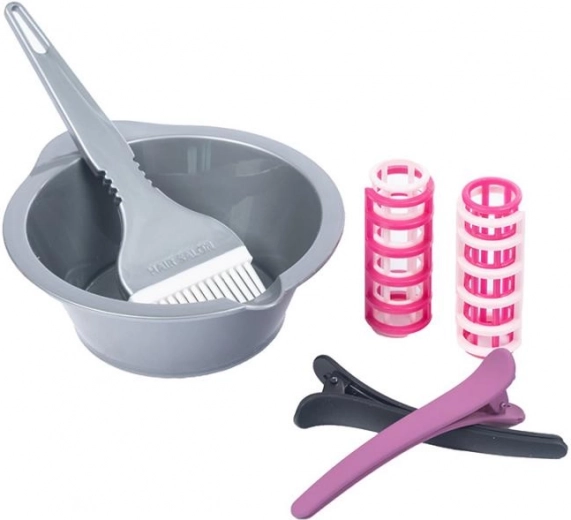 Σετ για «βάψιμο» μαλλιών και αξεσουάρ styling