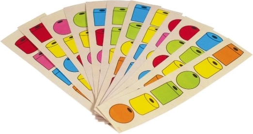 Πρότυπα για εκμάθηση σχημάτων και χρωμάτων