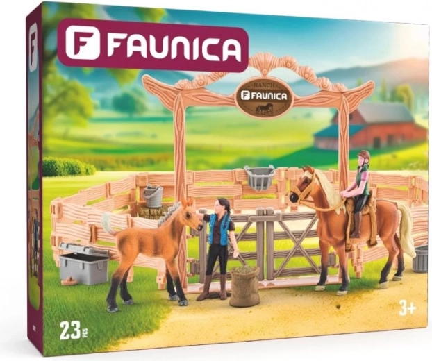 Σετ 23 τεμαχίων FAUNICA για πλούσιο παιχνίδι